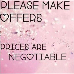 Offers ? Bundles? Don’t be shy!